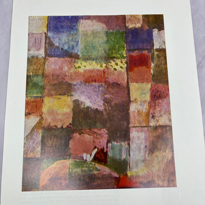 Paul Klee - On a Motif from Hammamet Painting 9x12" Art Print V20