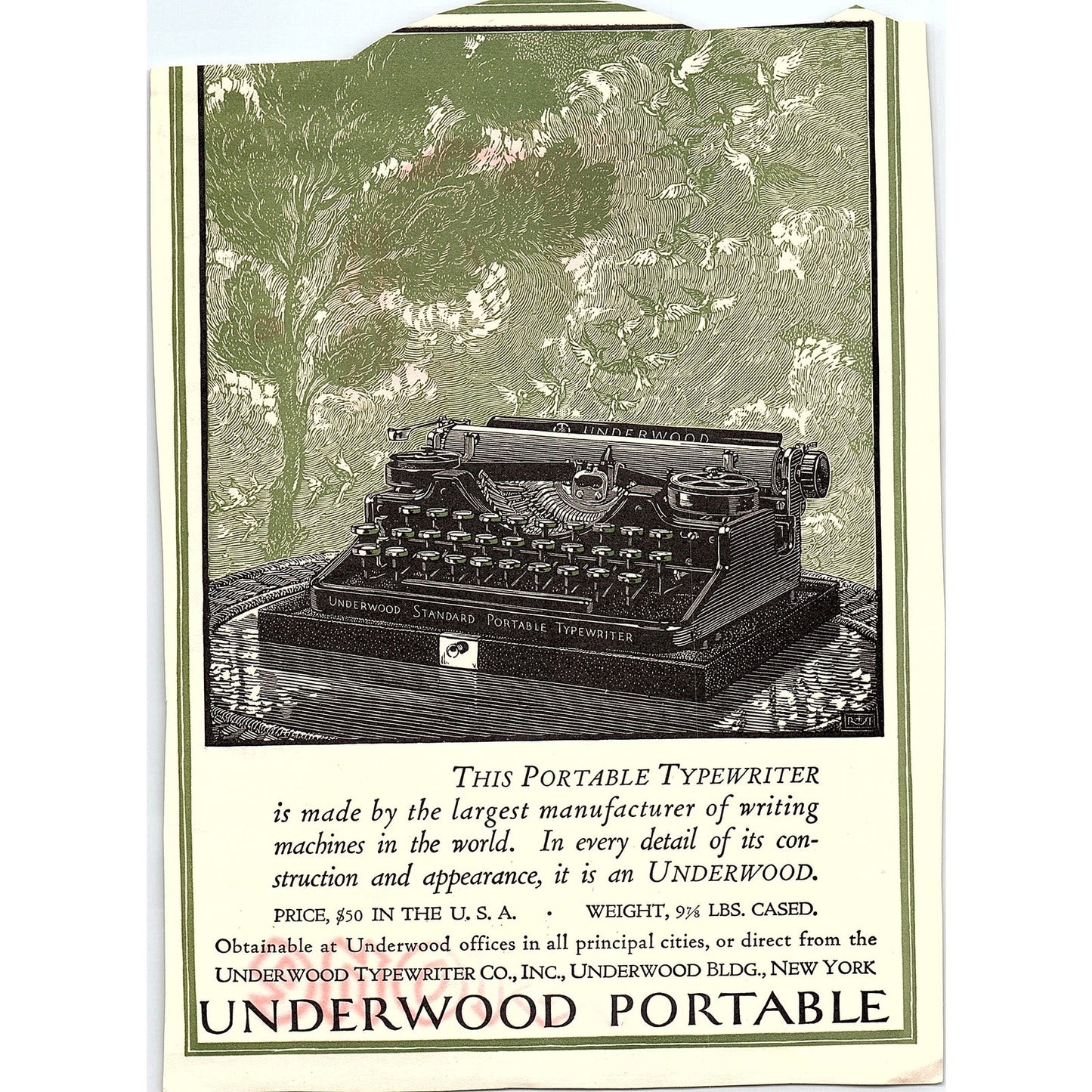 Firestone Cord Tires Richard Arkwright Illustration Fred Cole c1920 Ad AF8-7