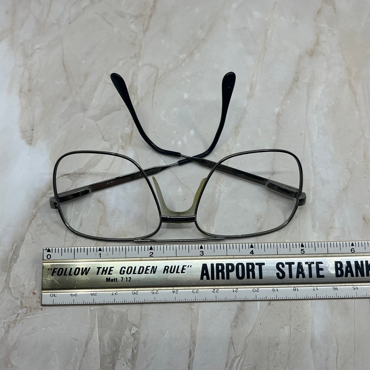 Retro Men’s Silver Tone Aviator Sunglasses Eyeglasses Frames TD7-G3-4