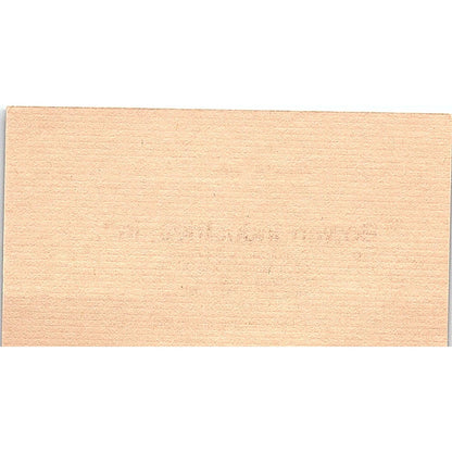 George Edward Angle Bowen Industries Inc Houston TX Vintage Business Card SD9-B3