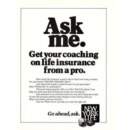 NFL Trivia Tom Dempsey Preston Pearson Elroy Hirsch 8x11" 1981 Ad D26