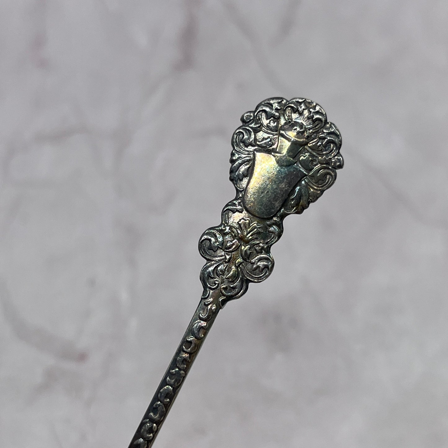 F.A. Bore Laven Silverplate Cocktail Fork Sweden Vintage Silverplate TC5-OS-1