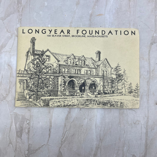 c1920 Longyear Foundation Brookline MA Photo Book TI8-S1
