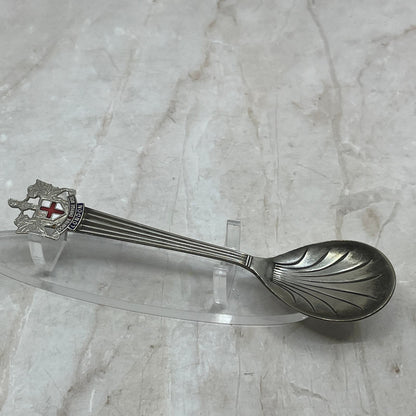 Vintage London Silver Plated Domine Dirige Nos Souvenir Spoon TG9-SP