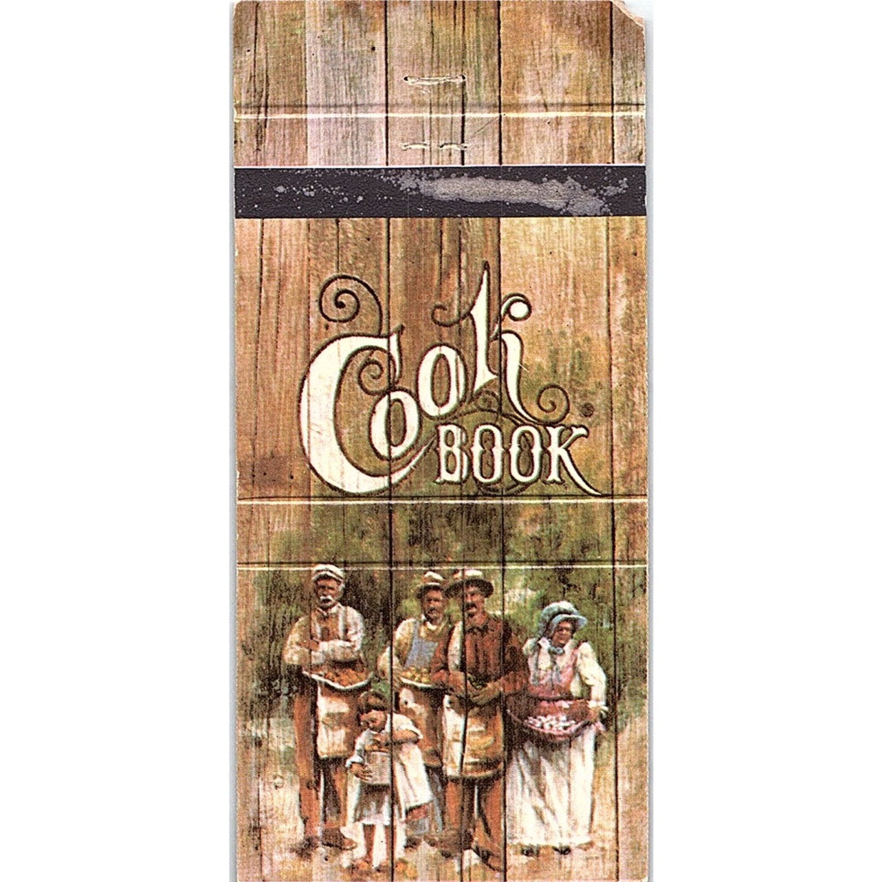 Cook Book Restaurants Tustin Laguna Hills Stockton Vintage Matchbook TB6-MB2-8