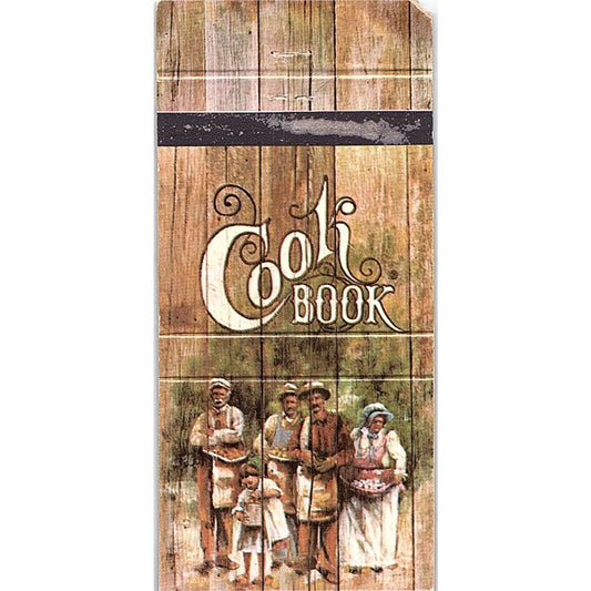 Cook Book Restaurants Tustin Laguna Hills Stockton Vintage Matchbook TB6-MB2-8