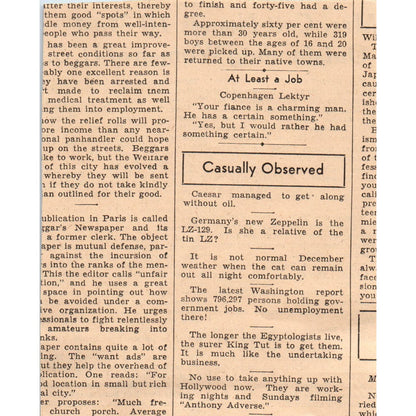 10 Most Outstanding Women in the US Named 1935 Minneapolis Journal Article AE7N3