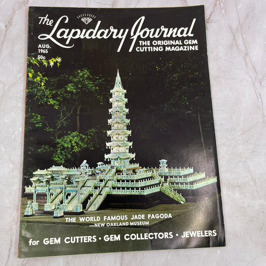 New Oakland Museum Jade Pagoda - Lapidary Journal Magazine - Aug 1965 M23