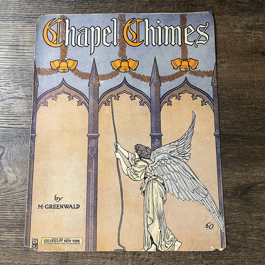 Chapel Chimes M. Greenwald 1913 Sheet Music V13