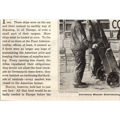 Family Dinner Table Humor Carl Anderson 1928 Original Magazine Photo AE5-SSE