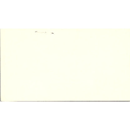 Janice K Dolezal Houston TX Aetna Ins Co Vintage Business Card SE3-B15