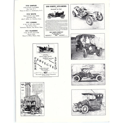 Photos of Cars from 1950 Antique Auto Show Cadet Armory Boston (6 Pages) AF6-8