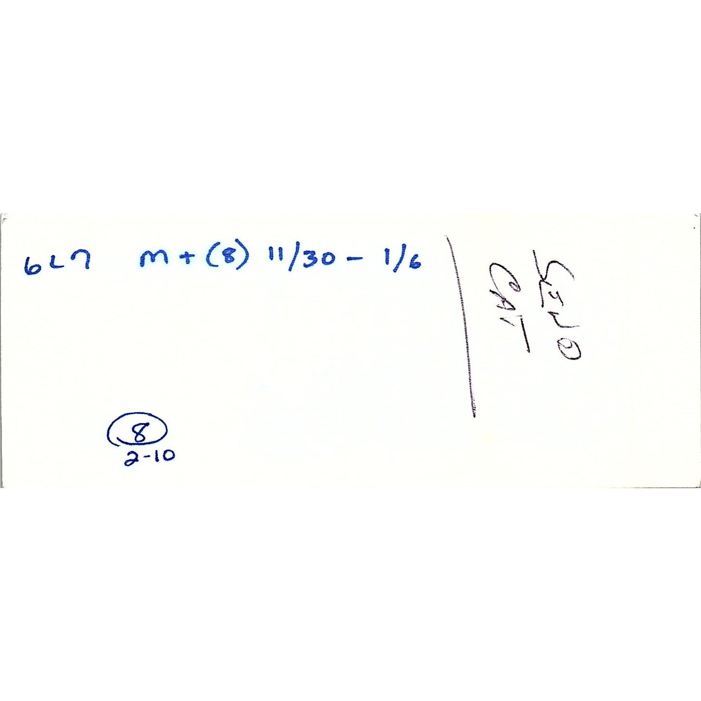 The Scrapbook Place Eileen Neilands Toledo OH Vintage Business Card TH2-B2