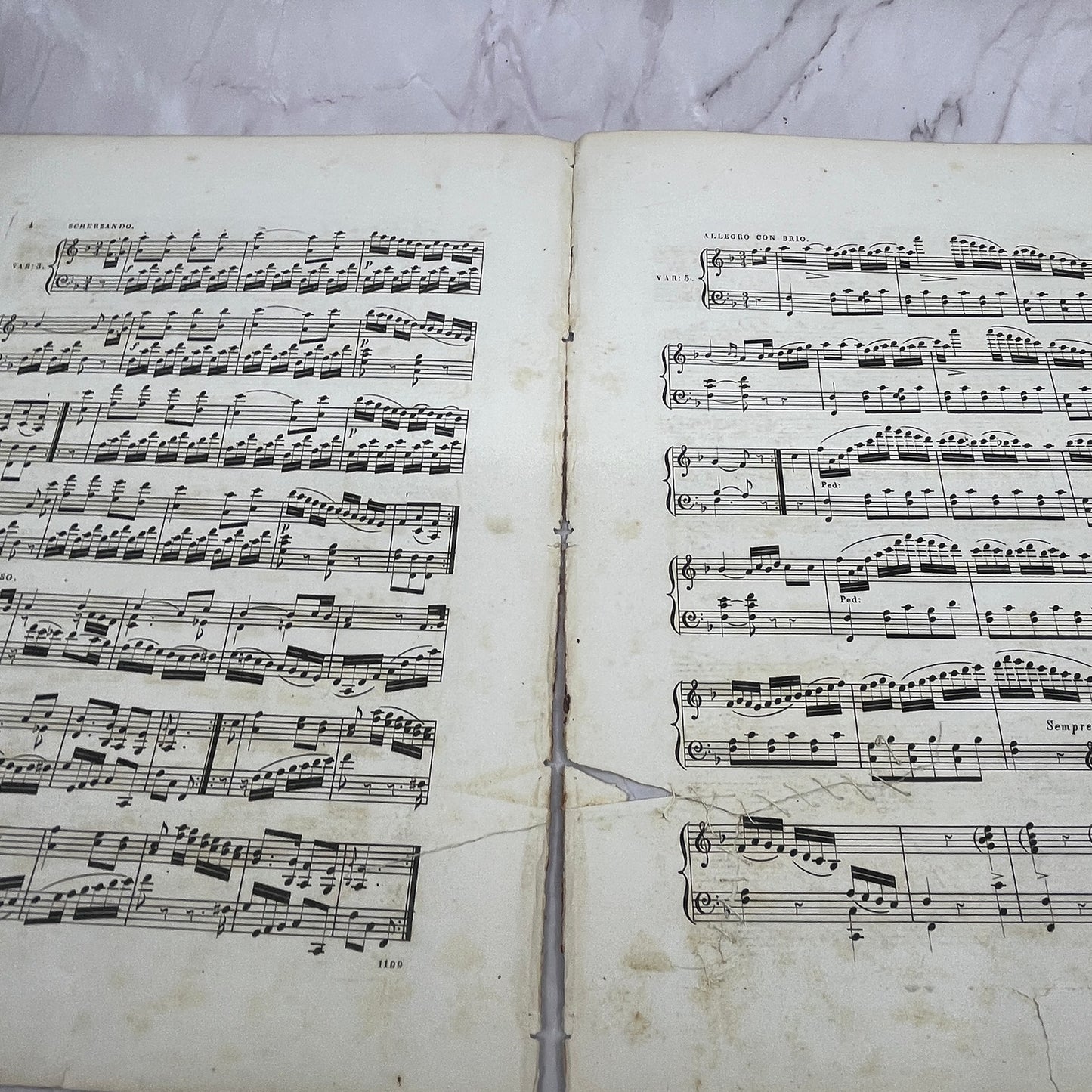 c1860 Home Sweet Home Piano Forte T. Valentine Sheet Music V16