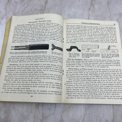 Wiring Simplified H.P. Richter 1954 Electrical Code Wiring 25th Ed. Manual TG9