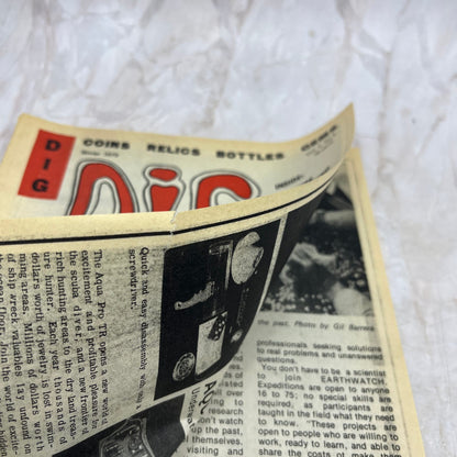 1978 Winter - DIG Eastern Treasure Hunters Magazine - Coins Bottles Gems M18