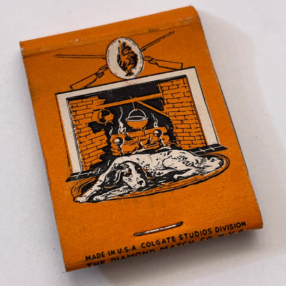 The Setter Family No.5 By Colgate Setter Dogs Vintage Matchbook Cover TB6-MB1-7