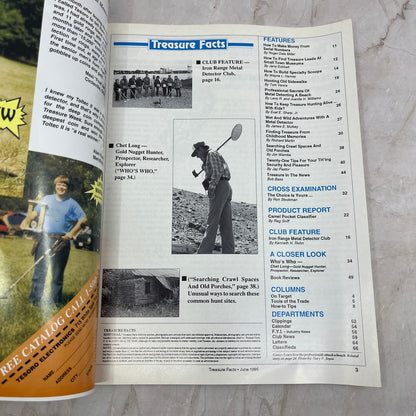 1995 June - Treasure Facts Magazine - Treasure Hunting Metal Detecting M17