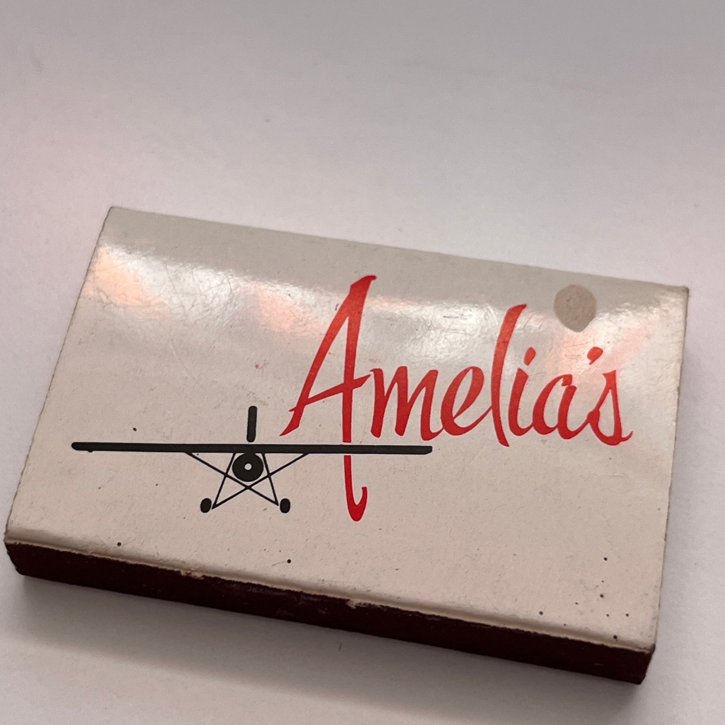Amelia's Restaurant Crystal City Arlington VA Vintage Matchbox TB6-MB3
