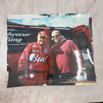 c2000 Lot of 7 Car Auto Racing Photos Nascar Formula 1 - 11x14" FL6-2