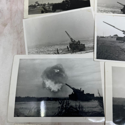 Lot of 14 Original 280mm Artillery Photos Postwar Germany c1954 Army TG7-AP2