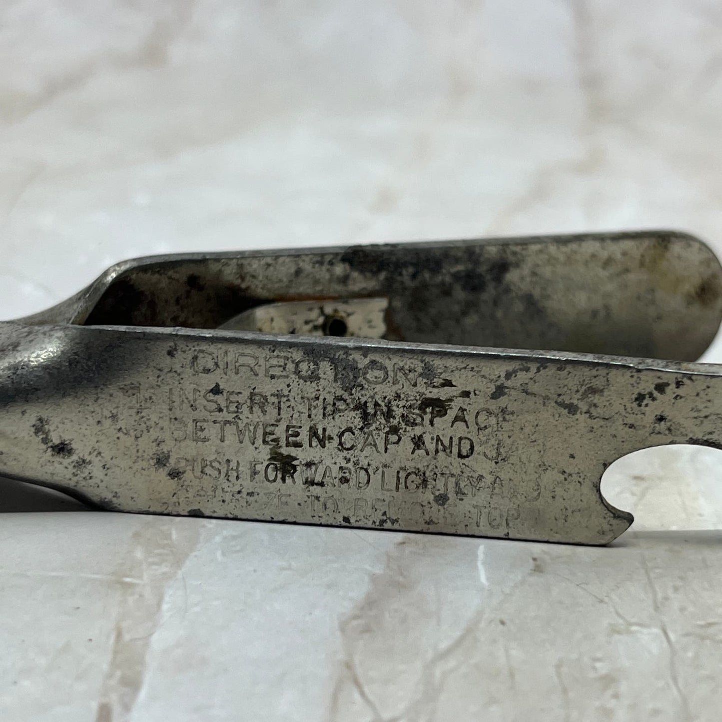 Vtg E-Z-Lift Jar & Bottle Cap Opener Stewart Products TH5