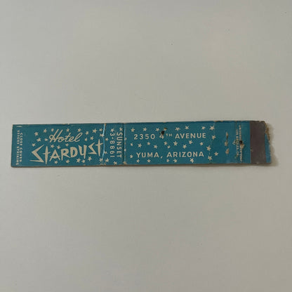 Stardust Hotel Yuma Arizona Vintage Matchbook TB6-MB2-9