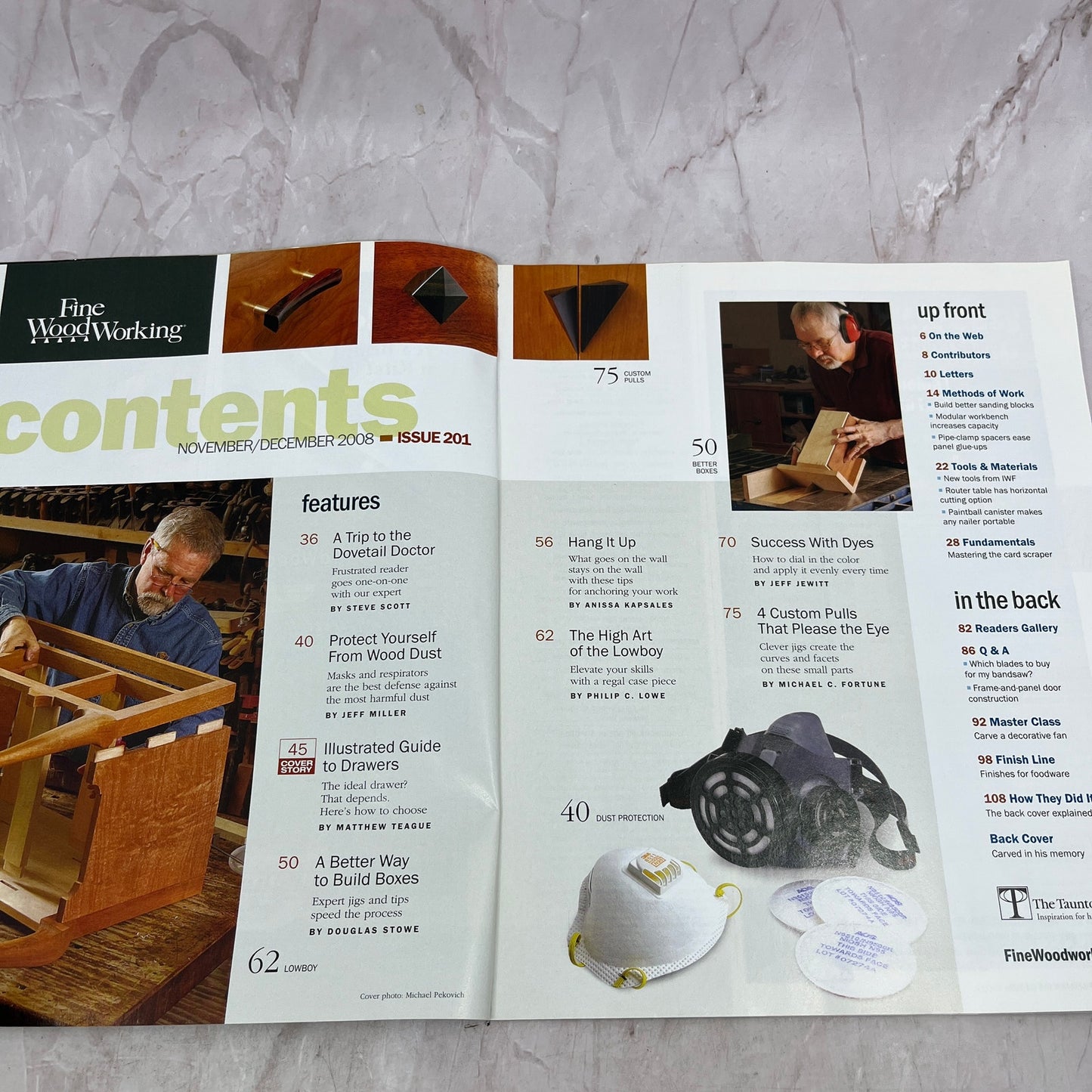 Choose the Right Drawer - Dec 2008 No 201 - Fine Woodworking Magazine M36