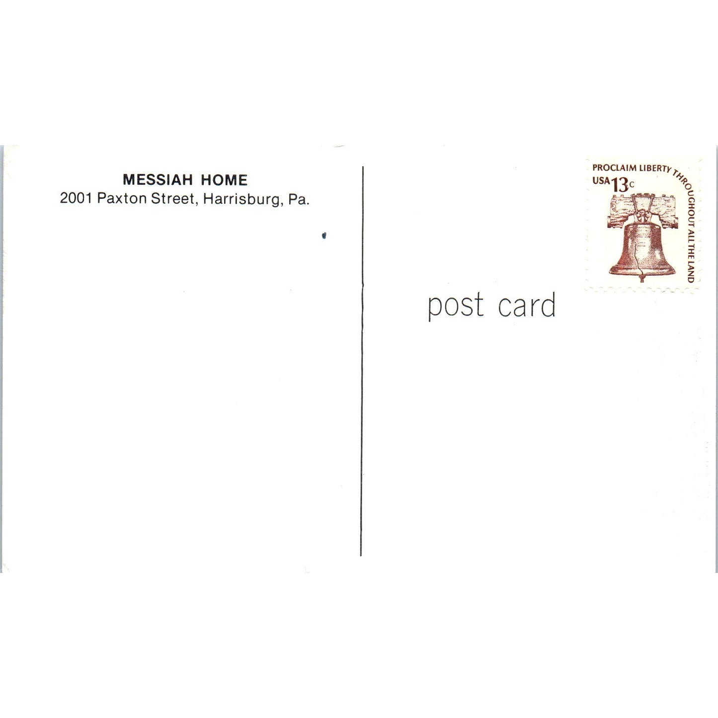 Messiah Home Harrisburg PA RPPC Postcard TH9-SX2