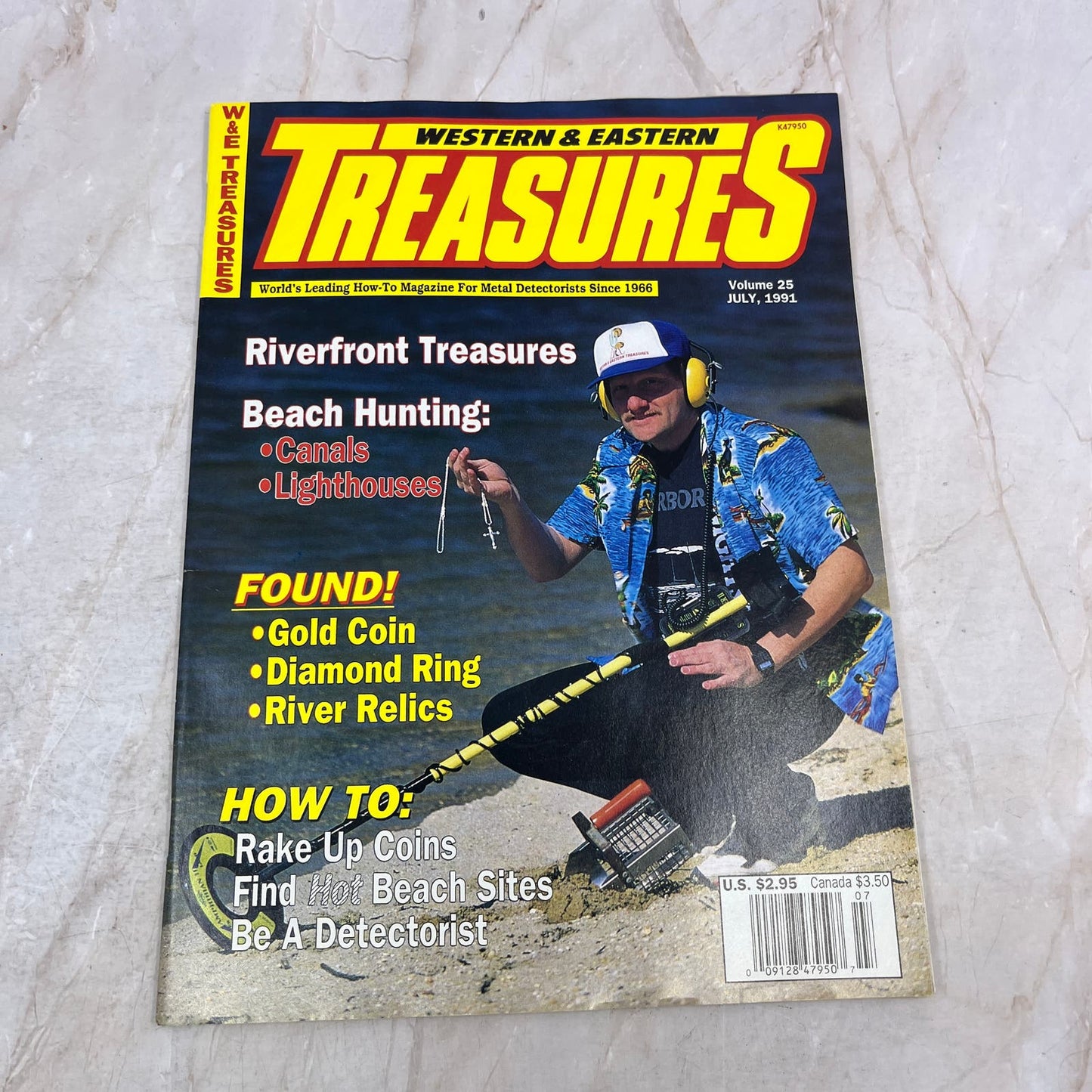 1991 July - Western & Eastern Treasures Magazine - Treasure Hunting Gold M12