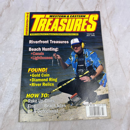 1991 July - Western & Eastern Treasures Magazine - Treasure Hunting Gold M12