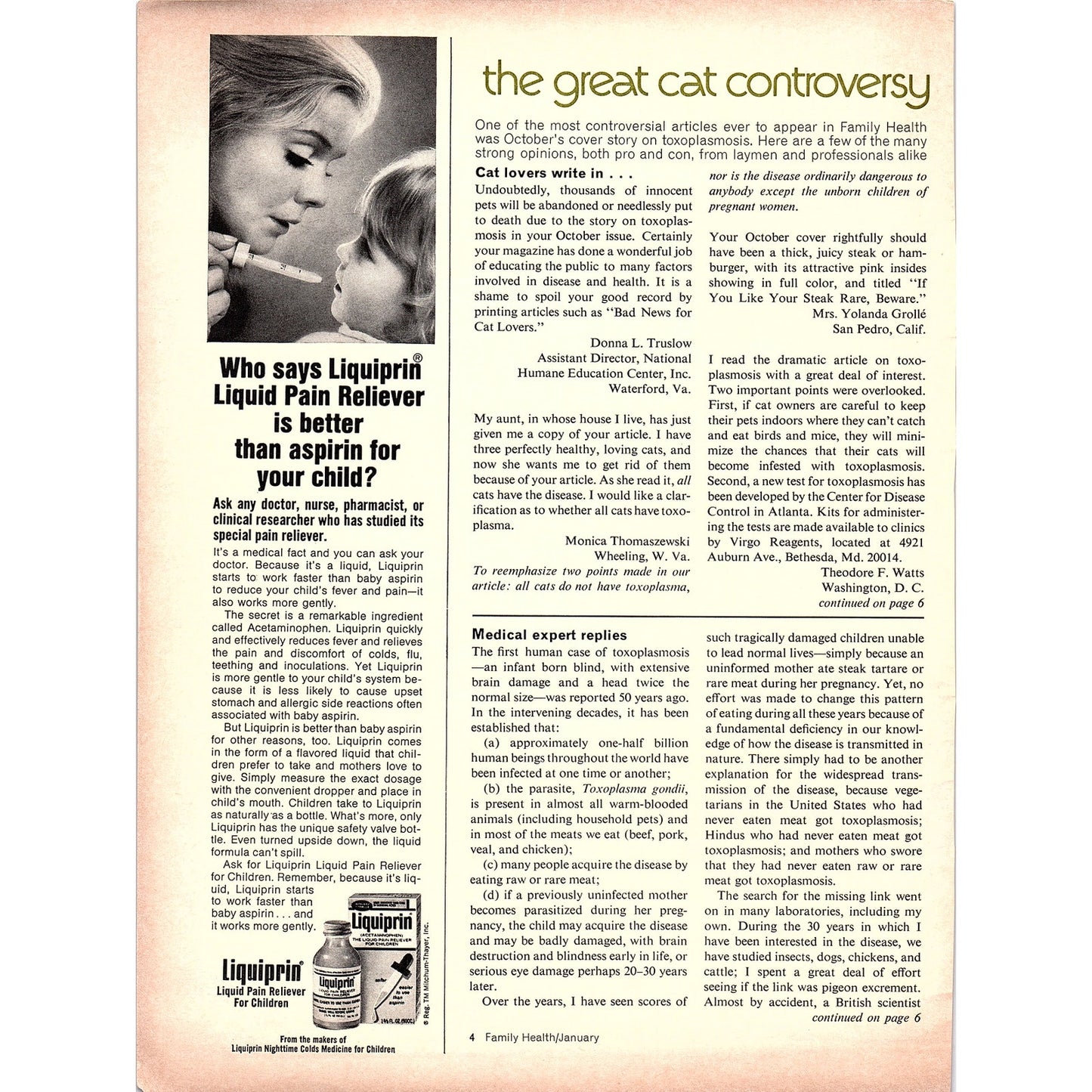 One A Day Plus Iron Miles Laboratories Inc 1972 Ad AF3-13
