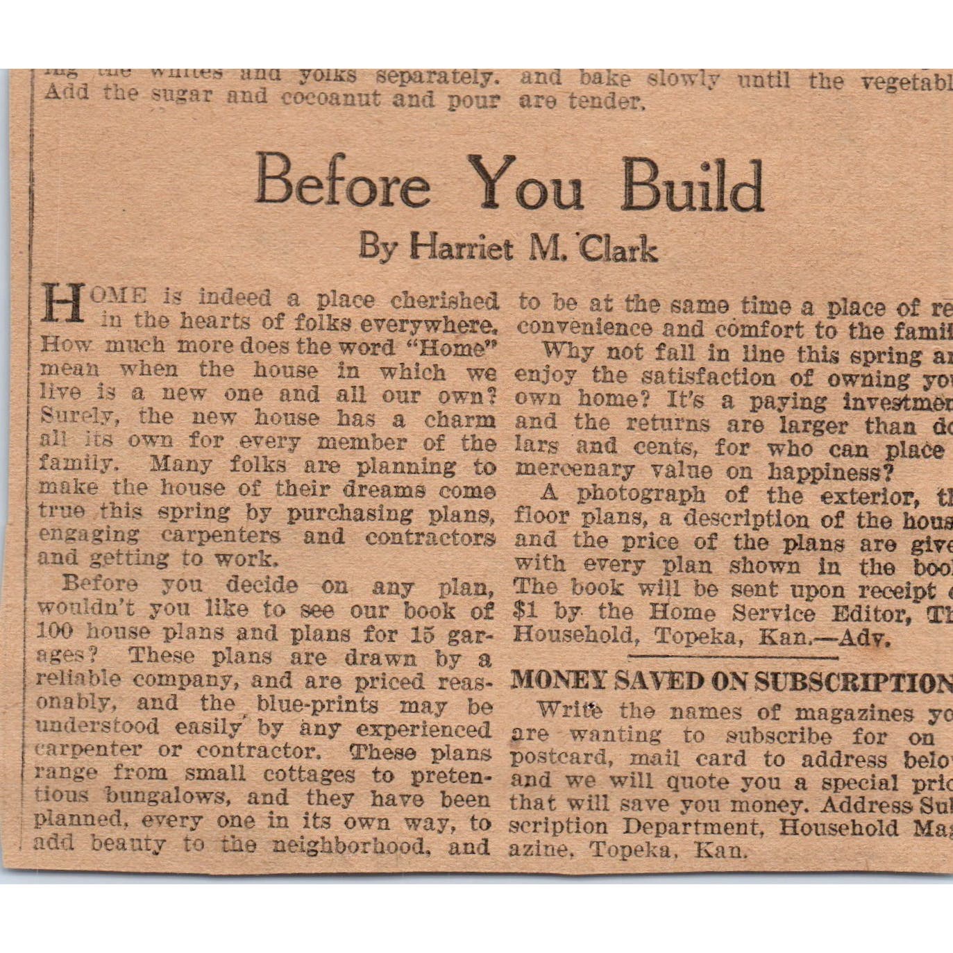 Rebus Puzzle Anthropomorphic Dogs 1923 Magazine Ad Clip AE1-2