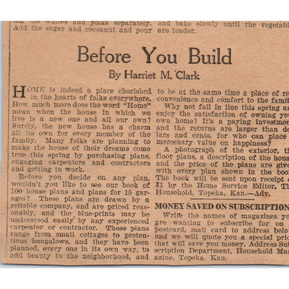 Rebus Puzzle Anthropomorphic Dogs 1923 Magazine Ad Clip AE1-2