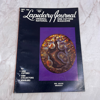 Iris Agate Uruguay - Lapidary Journal Magazine - Sep 1968 M24