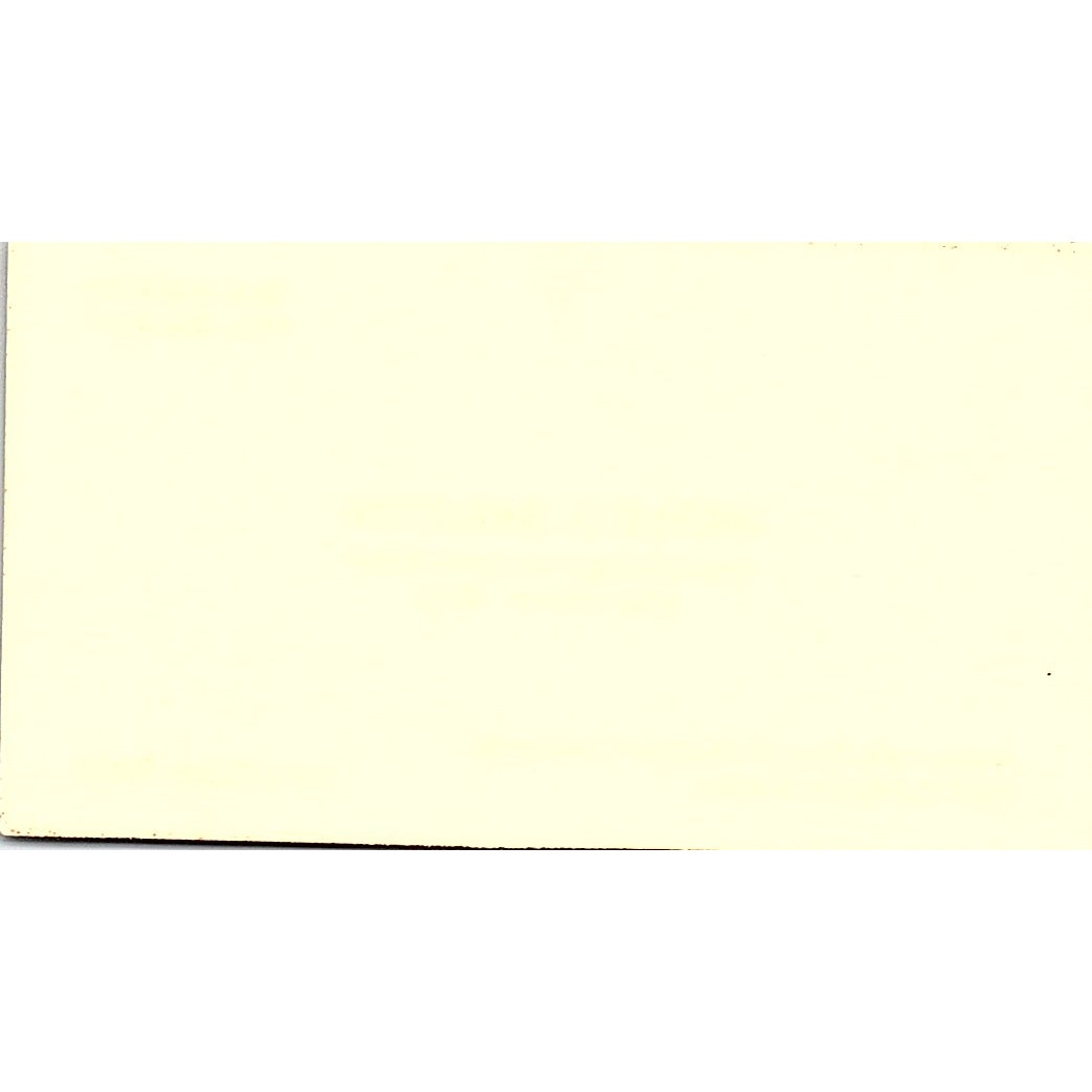 John W McElvogue Automobile Club of Southern CA Long Beach Business Card SE3-B15