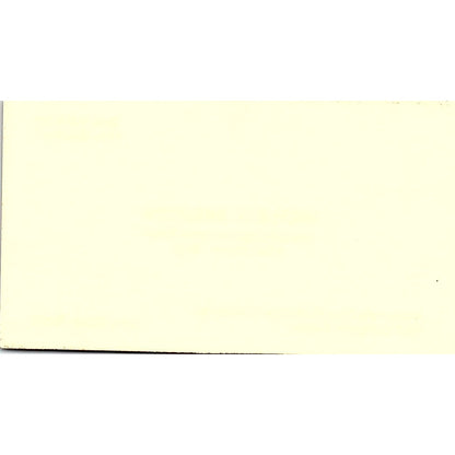 John W McElvogue Automobile Club of Southern CA Long Beach Business Card SE3-B15