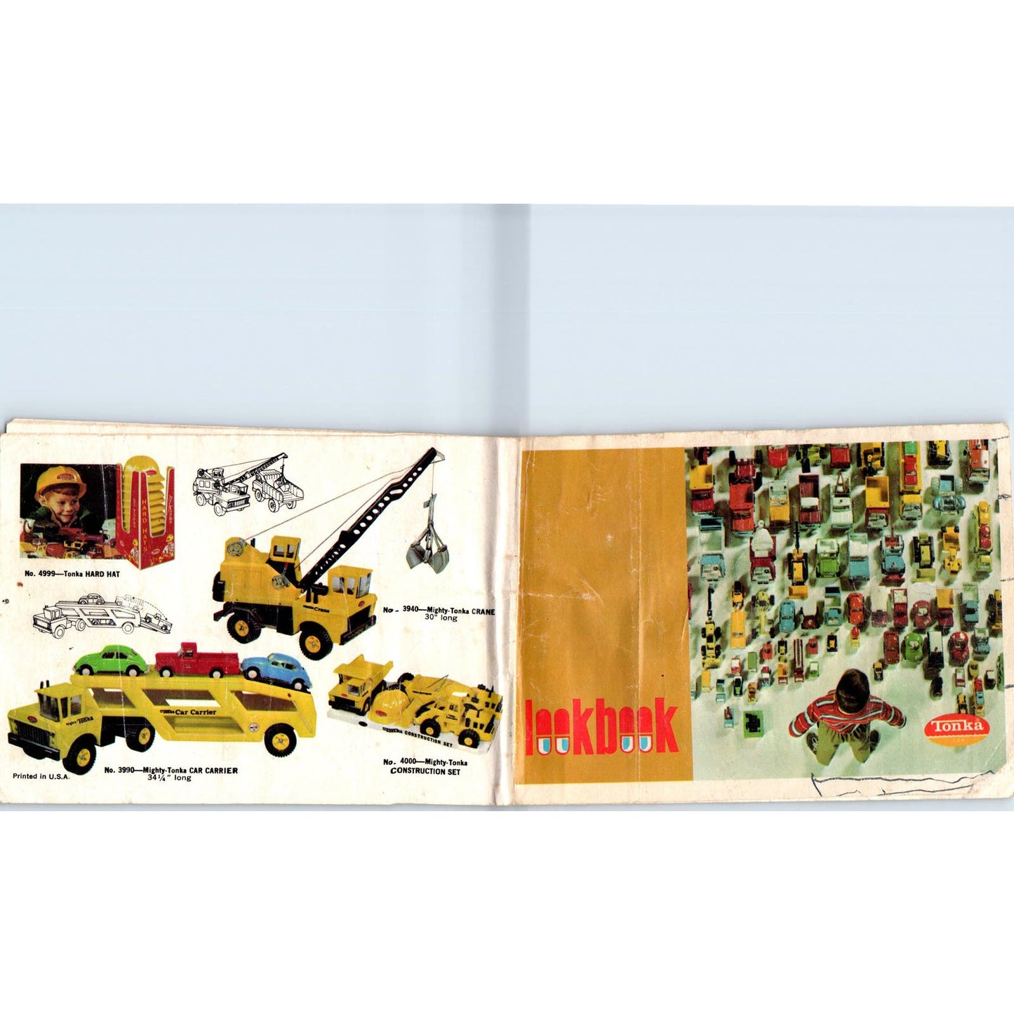 Vintage Tonka Toys Lookbook Pocket Catalog Mound Minnesota AF1-RR2