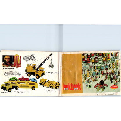 Vintage Tonka Toys Lookbook Pocket Catalog Mound Minnesota AF1-RR2