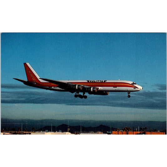 Connie Kalitta Services McDonnell Douglas DC-8-51F Vintage Postcard TG8-PC
