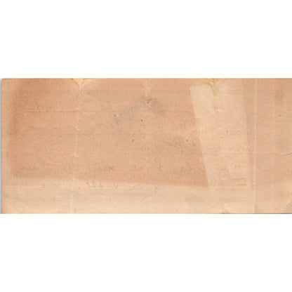 1935 Bank Check M & H Keith Cedar Lake Terrace Association Dues H.O. Hese AE7
