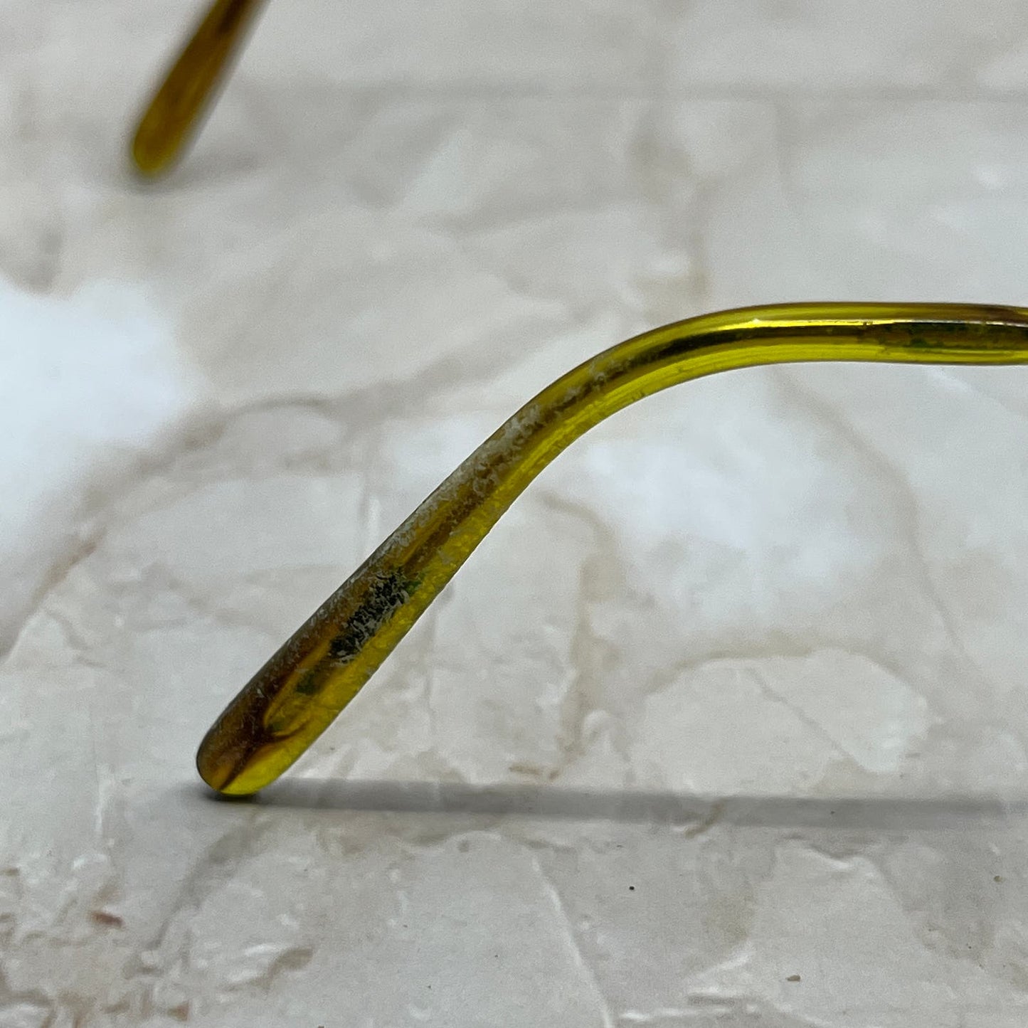 Vintage Oval Gold/Copper Tone Sunglasses Eyeglasses Frames TE9-G2-7