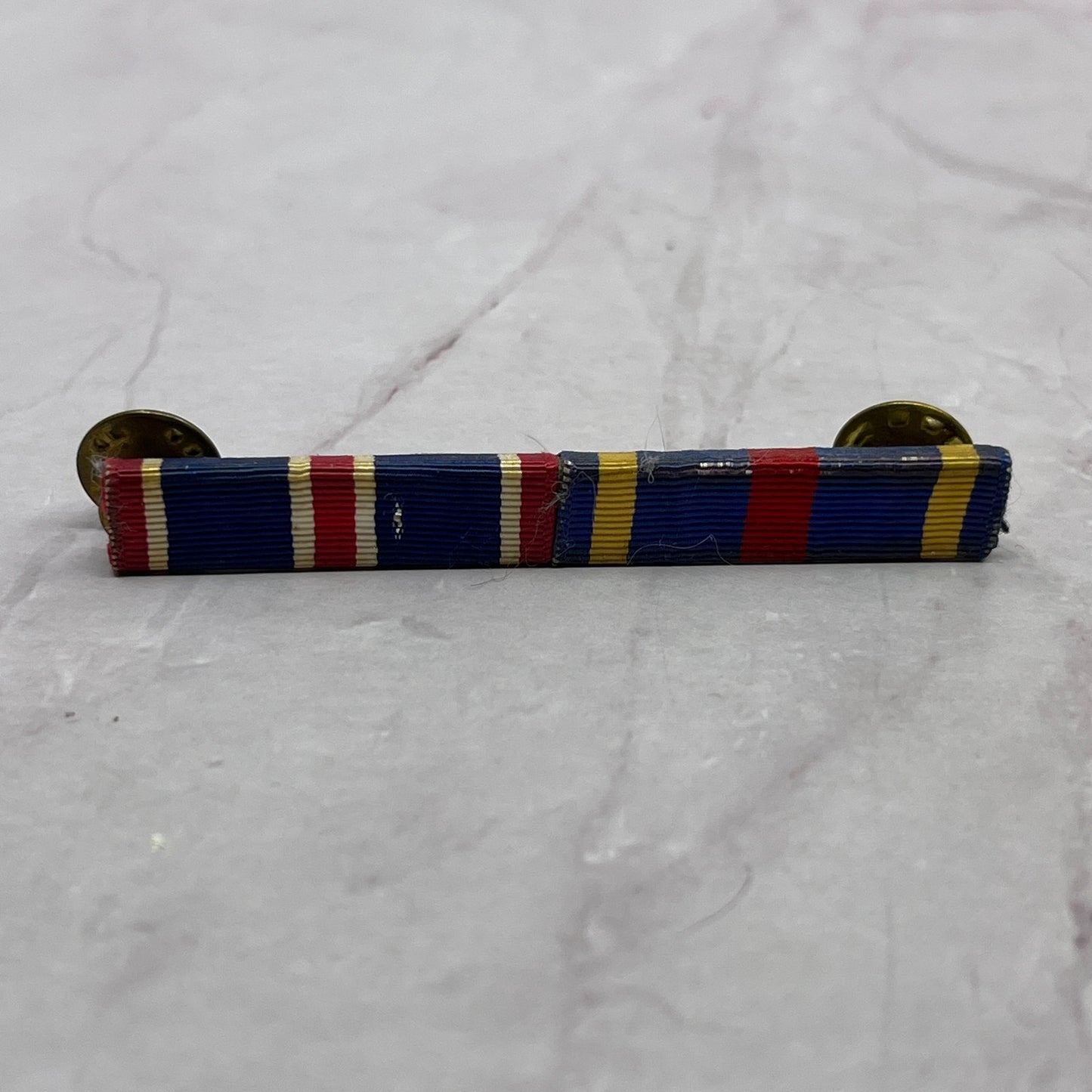 Vintage Military Ribbon Bar Pin Pinback Button SB7-SPB