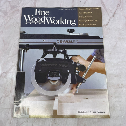Radial-Arm Saws - Nov/Dec 1988 No 73 - Taunton's Fine Woodworking Magazine M34
