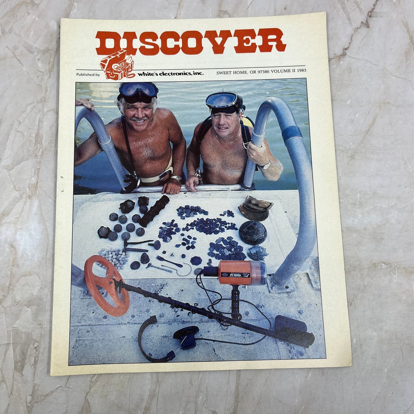 1983 Vol II White's Electronics Discover Newsletter Metal Detectors M19