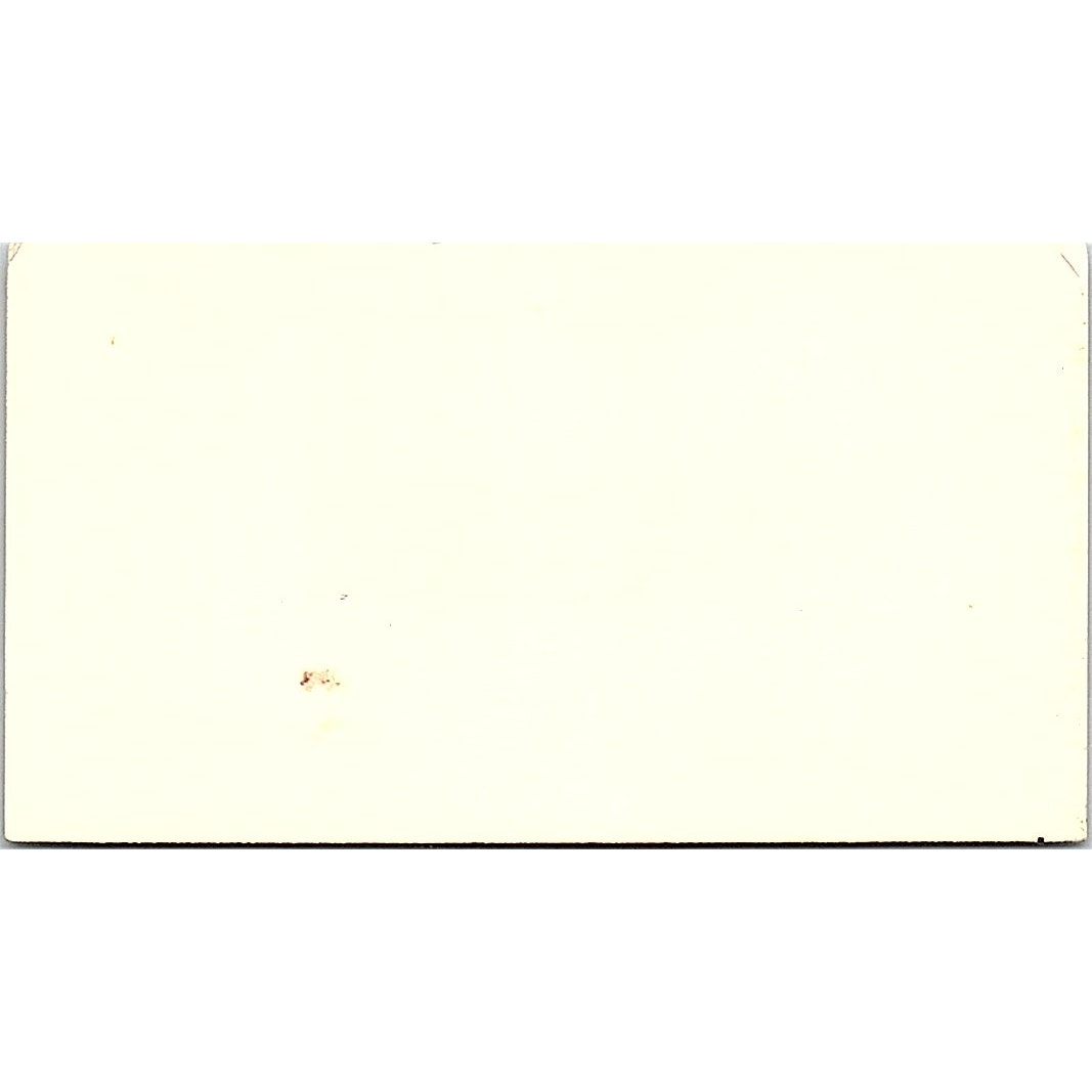 Burns Cuboids ED West May Co Vintage Business Card SB4-B7