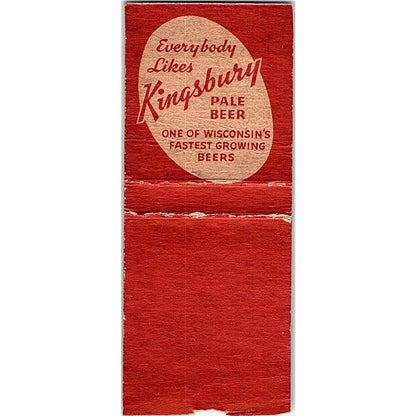 Dew Drop Inn Otto Gerschke Milwaukee Vintage Matchbook Cover SE5-Y1