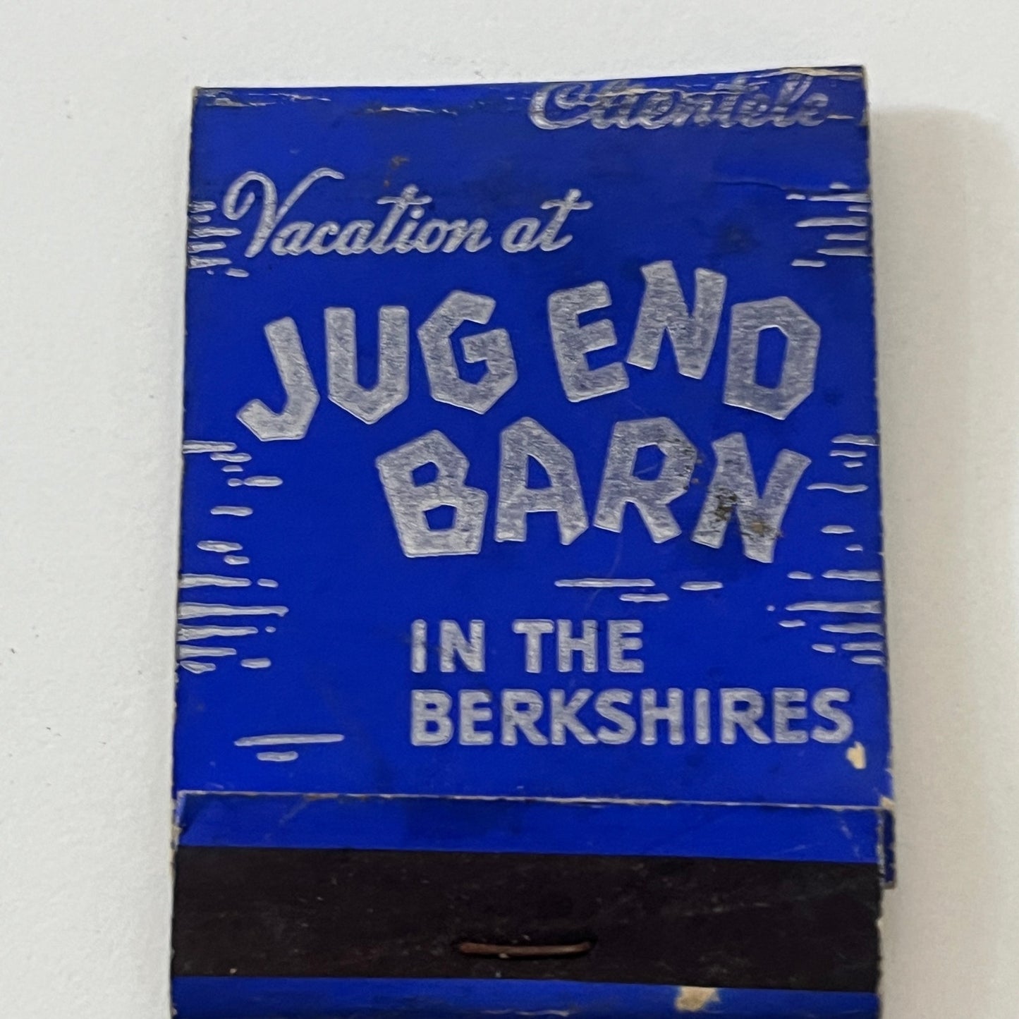 Jug End Barn in the Berkshires Vintage Matchbook Cover TB6-MB1-4