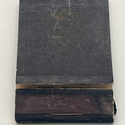 Ralph Hitz Hotels New York Detroit Dayton Vintage Matchbook Cover TB8-MB-2