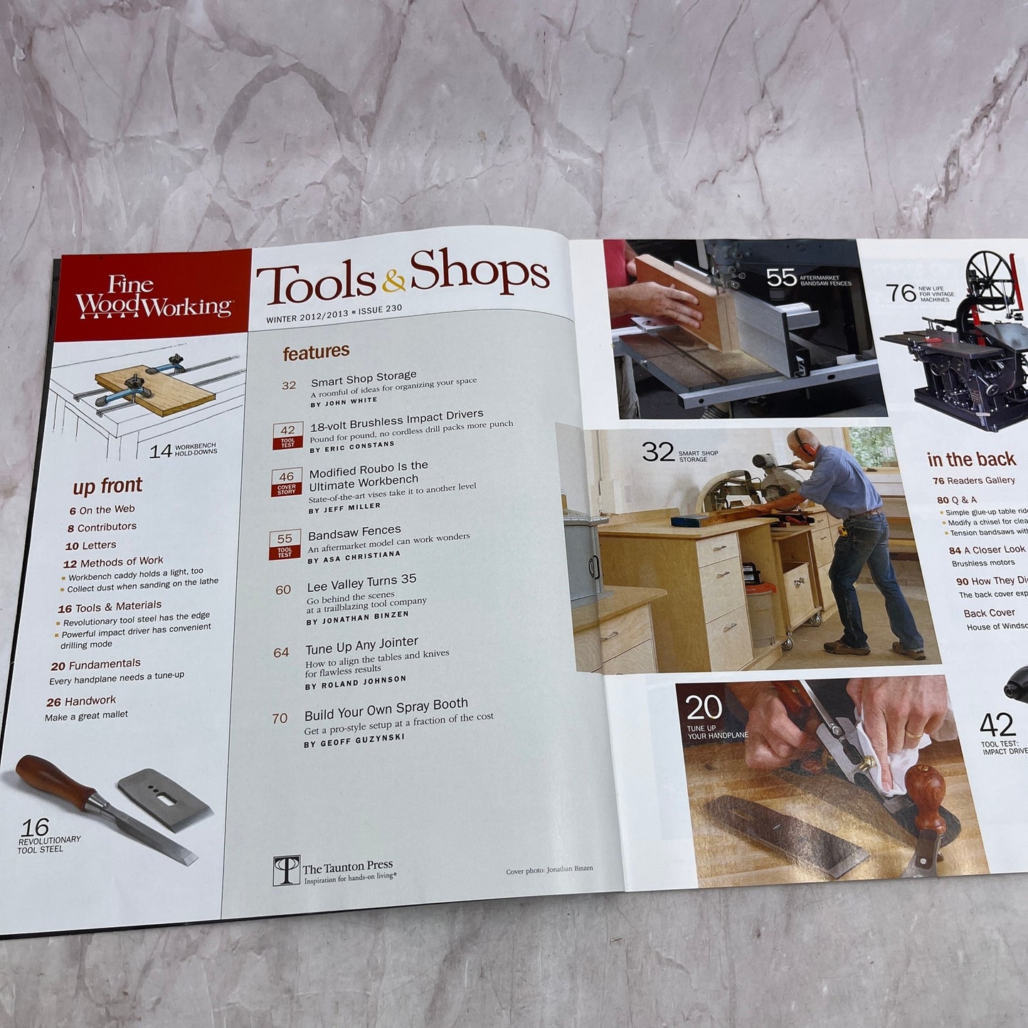 Tools & Shops -Winter 2012/13 - Taunton's Fine Woodworking Magazine M36